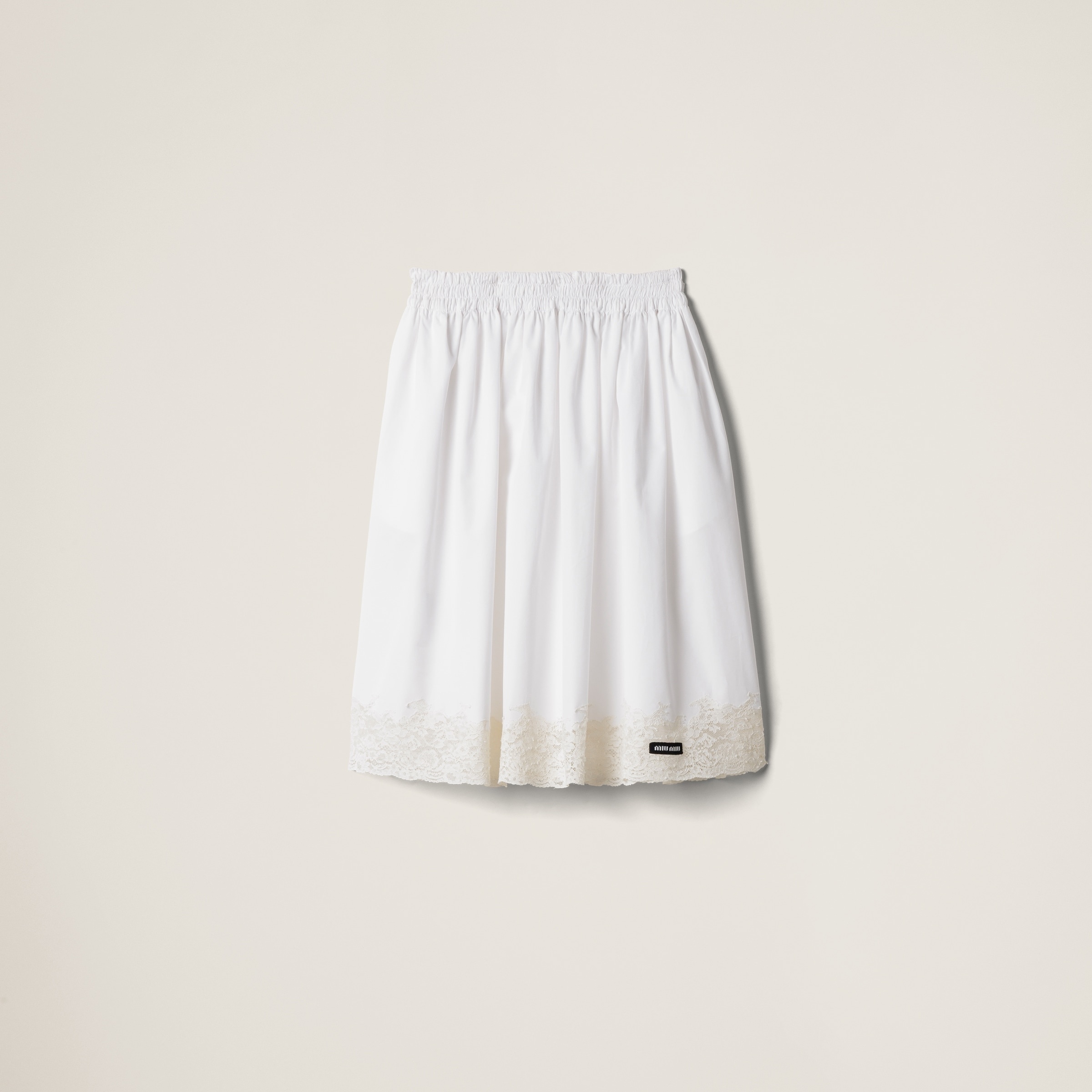 Poplin skirt - 1