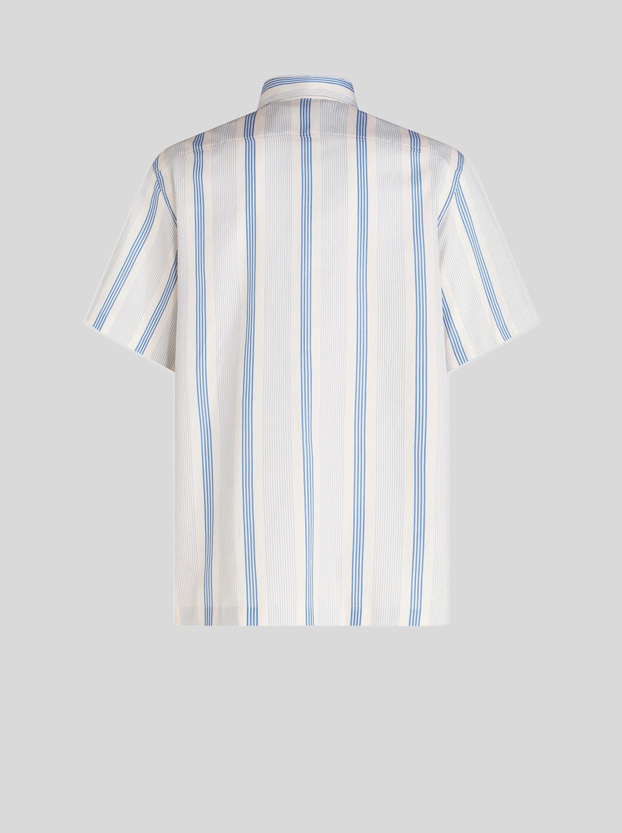 SHORT-SLEEVED STRIPED SHIRT - 5