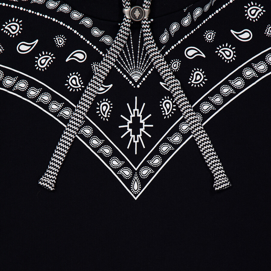 Marcelo Burlon Bandana-Embroidered Drawstring Hoodie - 2