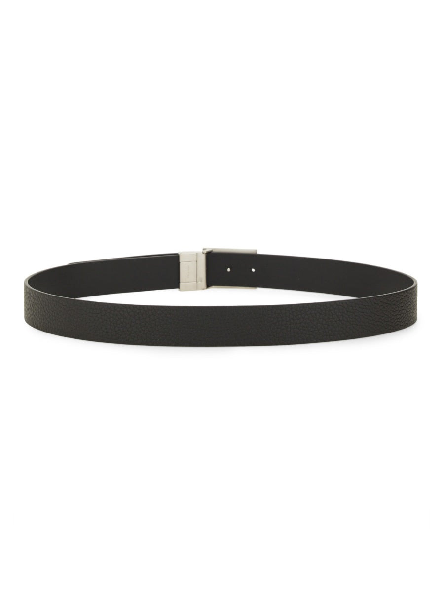 Reversible Belt With Monogram "Z" Buckle - 3