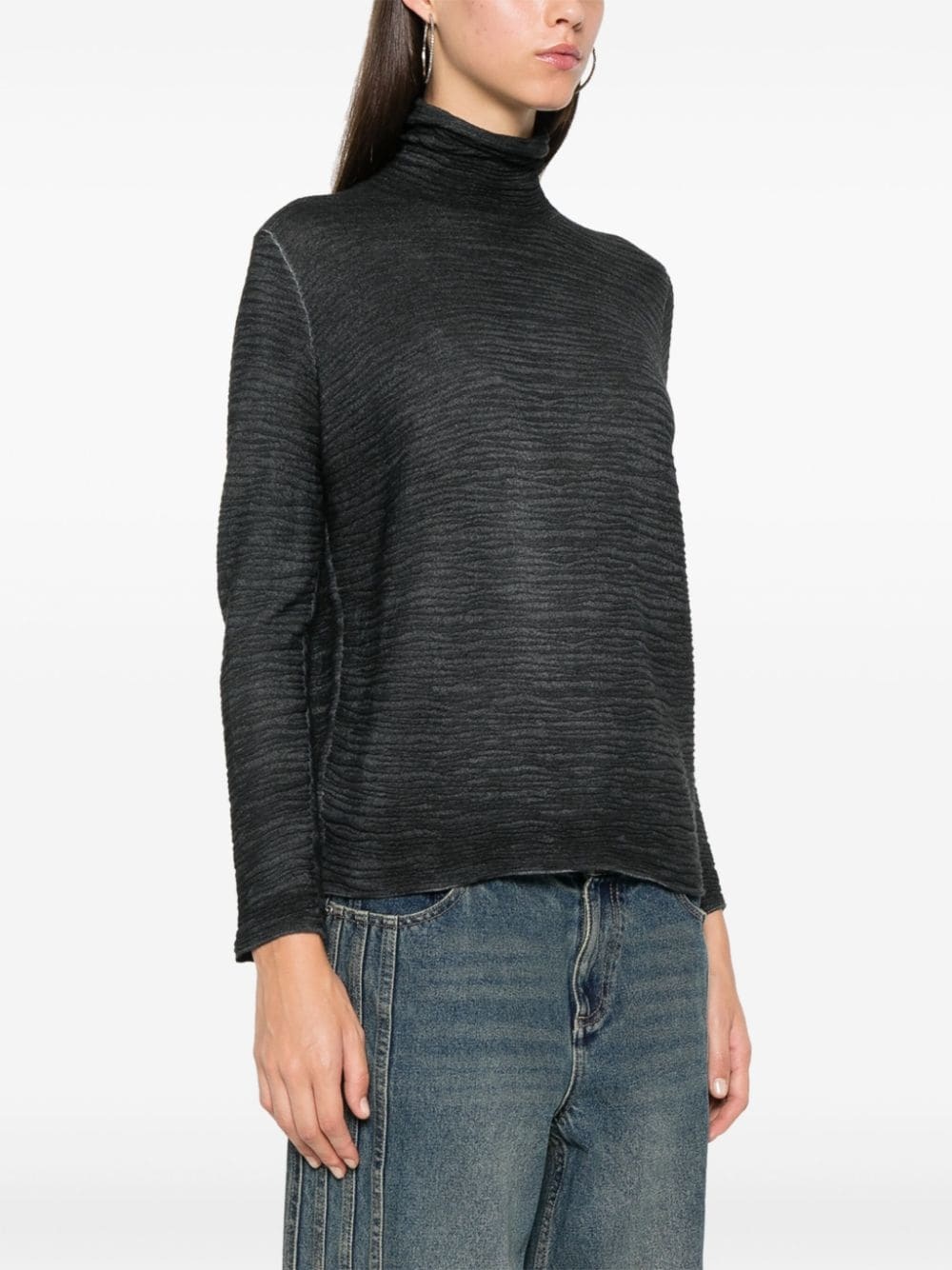 ribbed sweater - 3