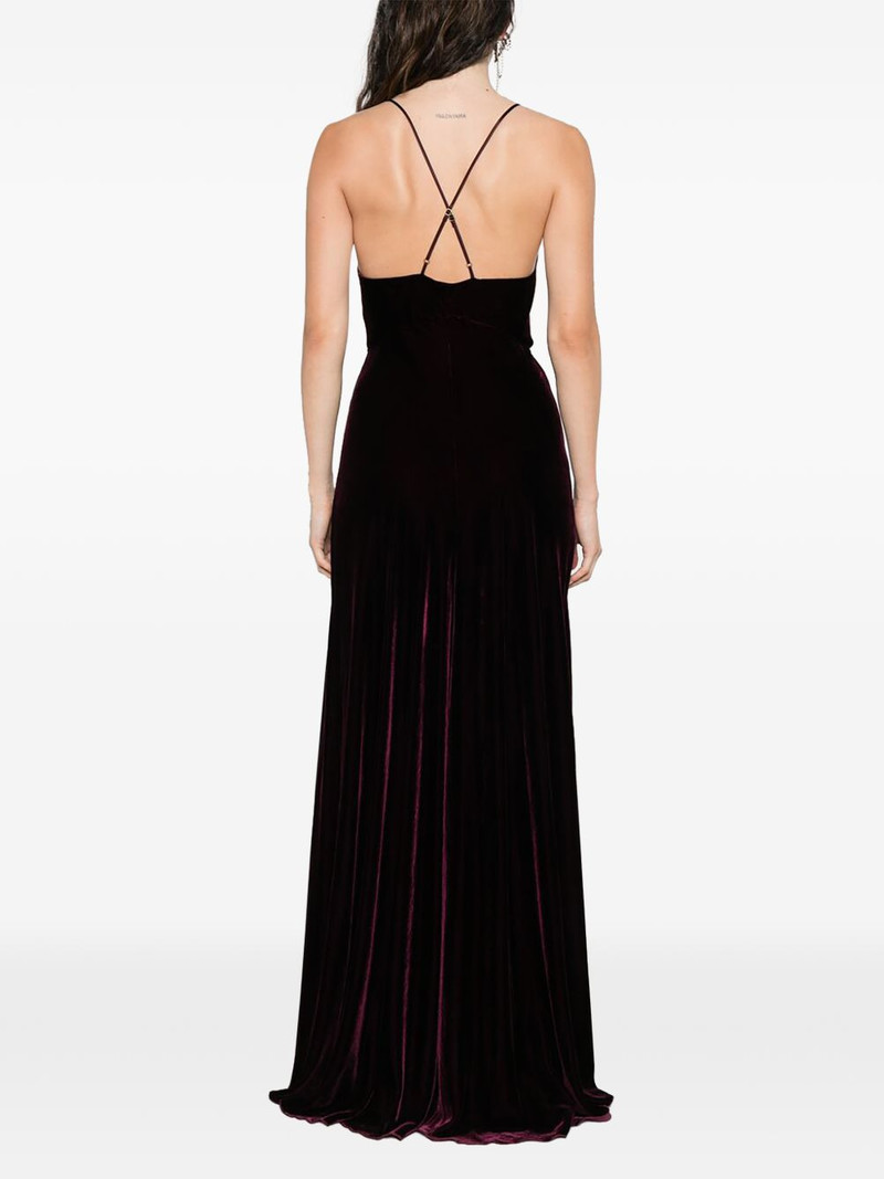 v-neck maxi dress 4