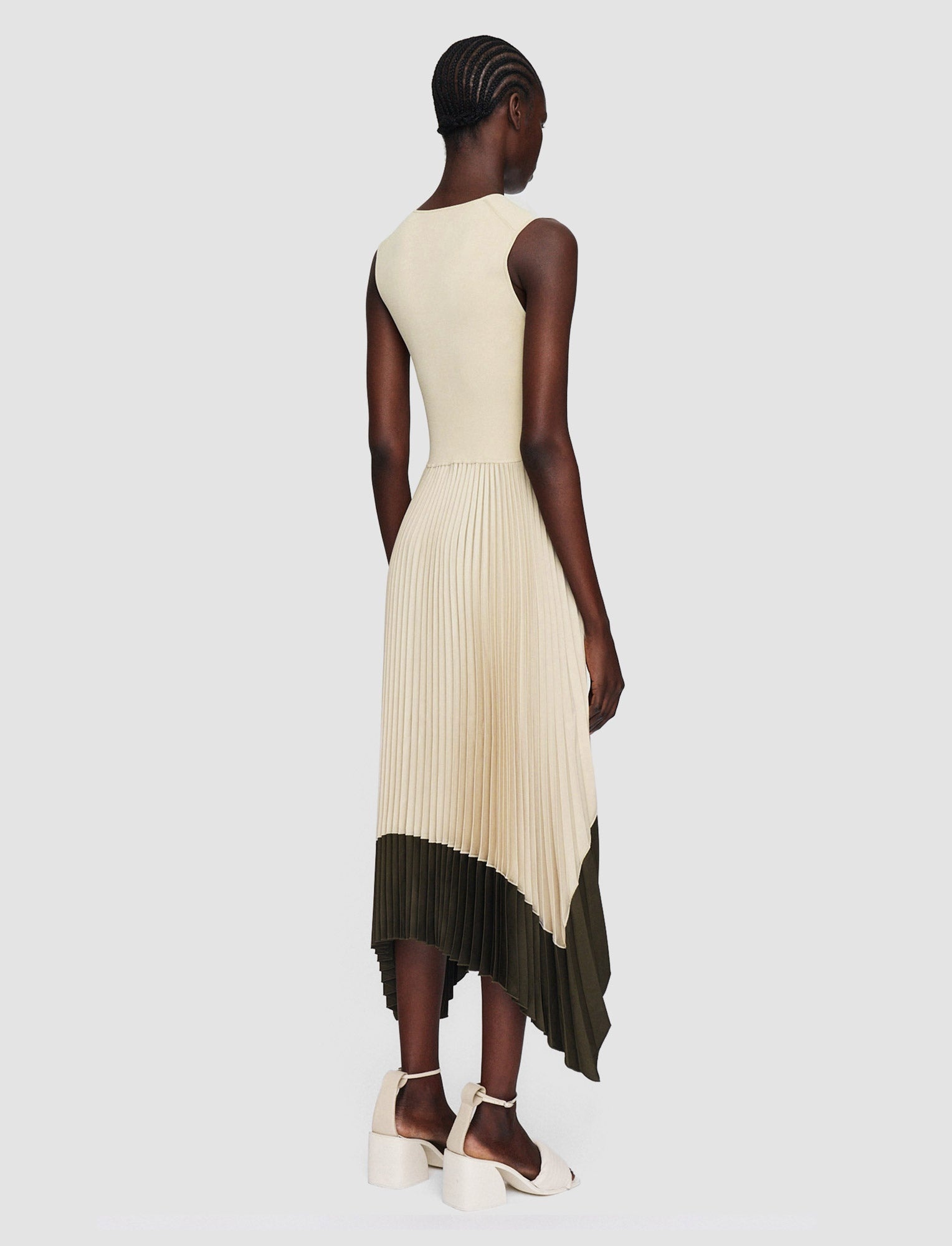 Knit Weave Plissé Animation Dura Dress - 3