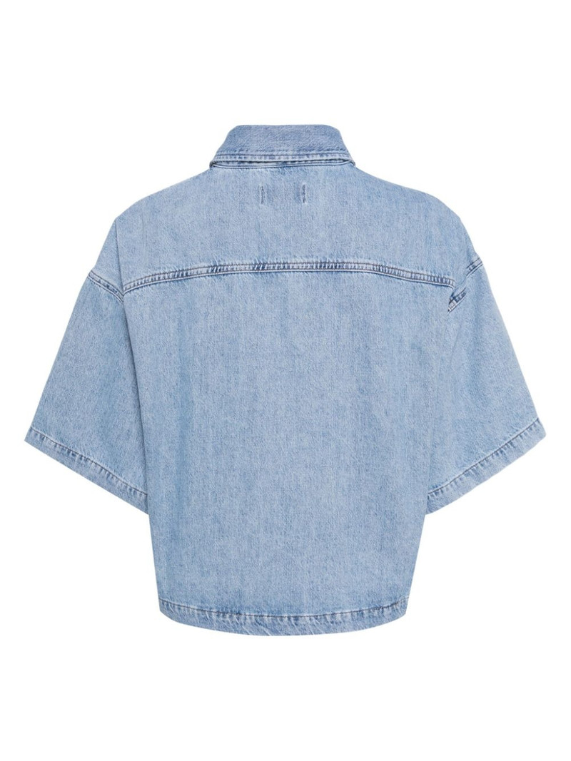 AGOLDE Rona denim shirt outlook