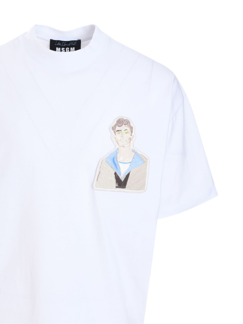 patch-detail T-shirt - 3