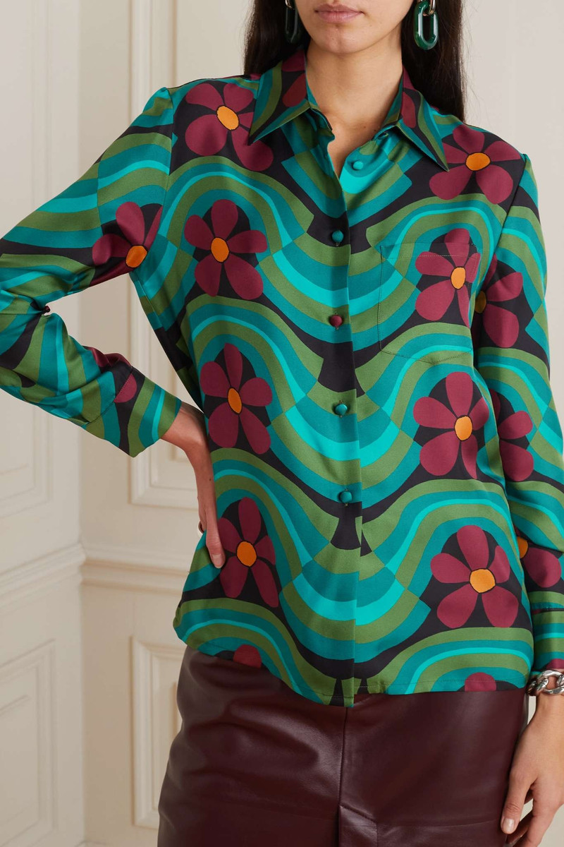 Boy printed silk-twill shirt 3