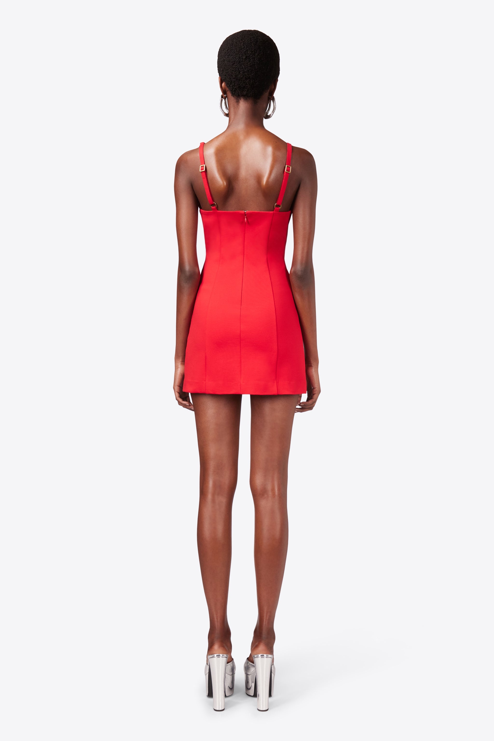 CRYSTAL LINK MINI DRESS - 5