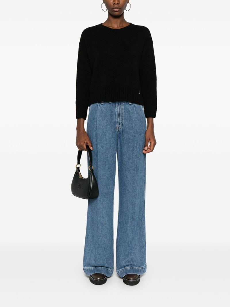 Herno logo-plaque sweater outlook