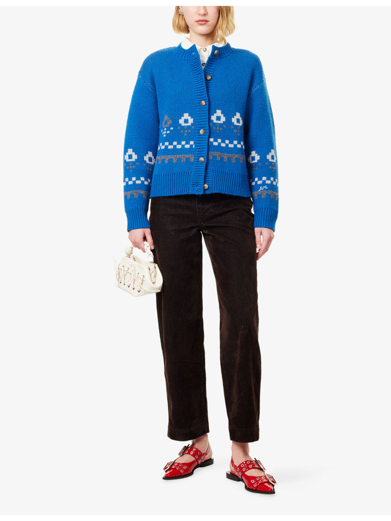 DAMSON MADDER. Romily Wool Cardigan outlook