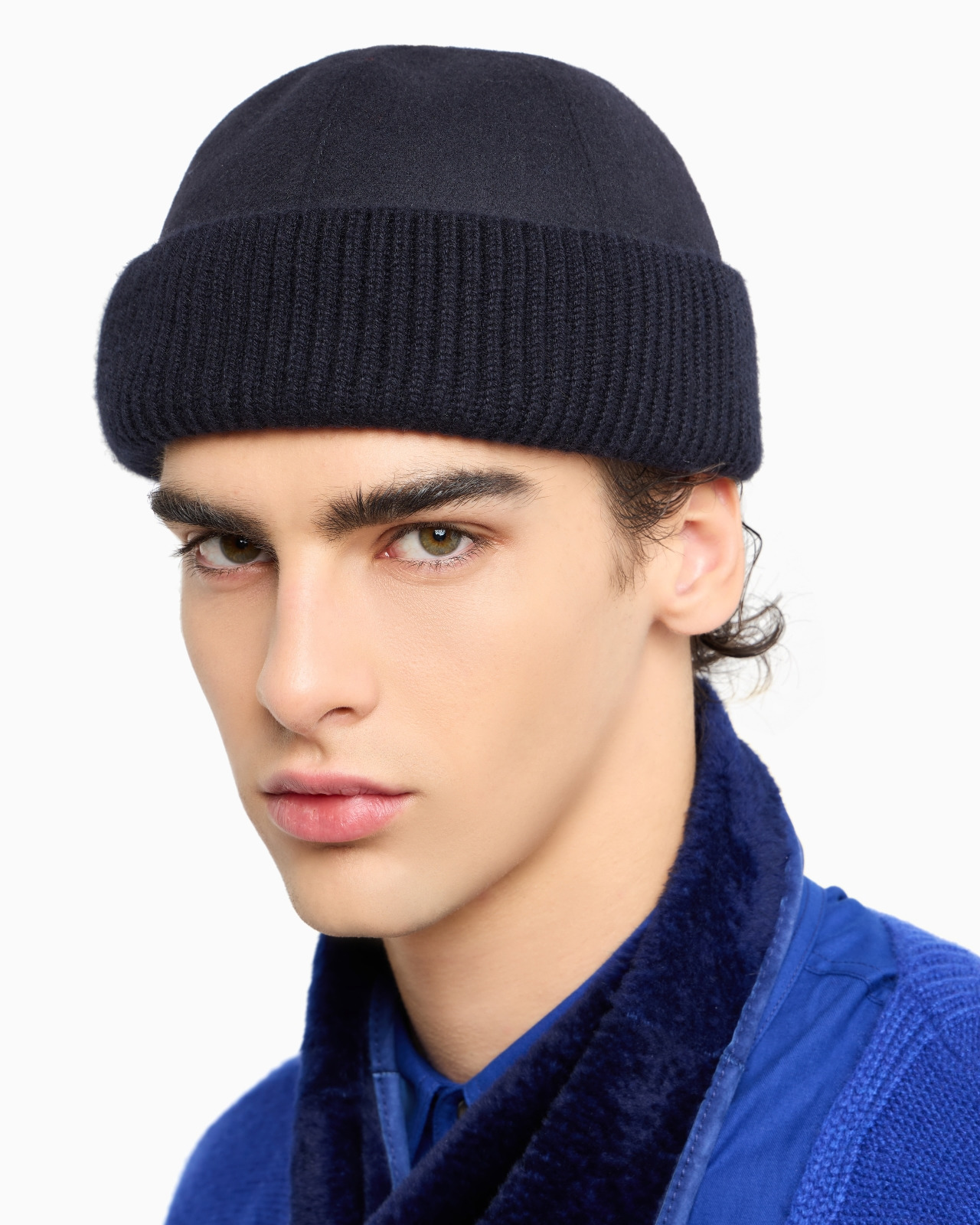 WOOL AND CASHMERE BEANIE HAT - 3