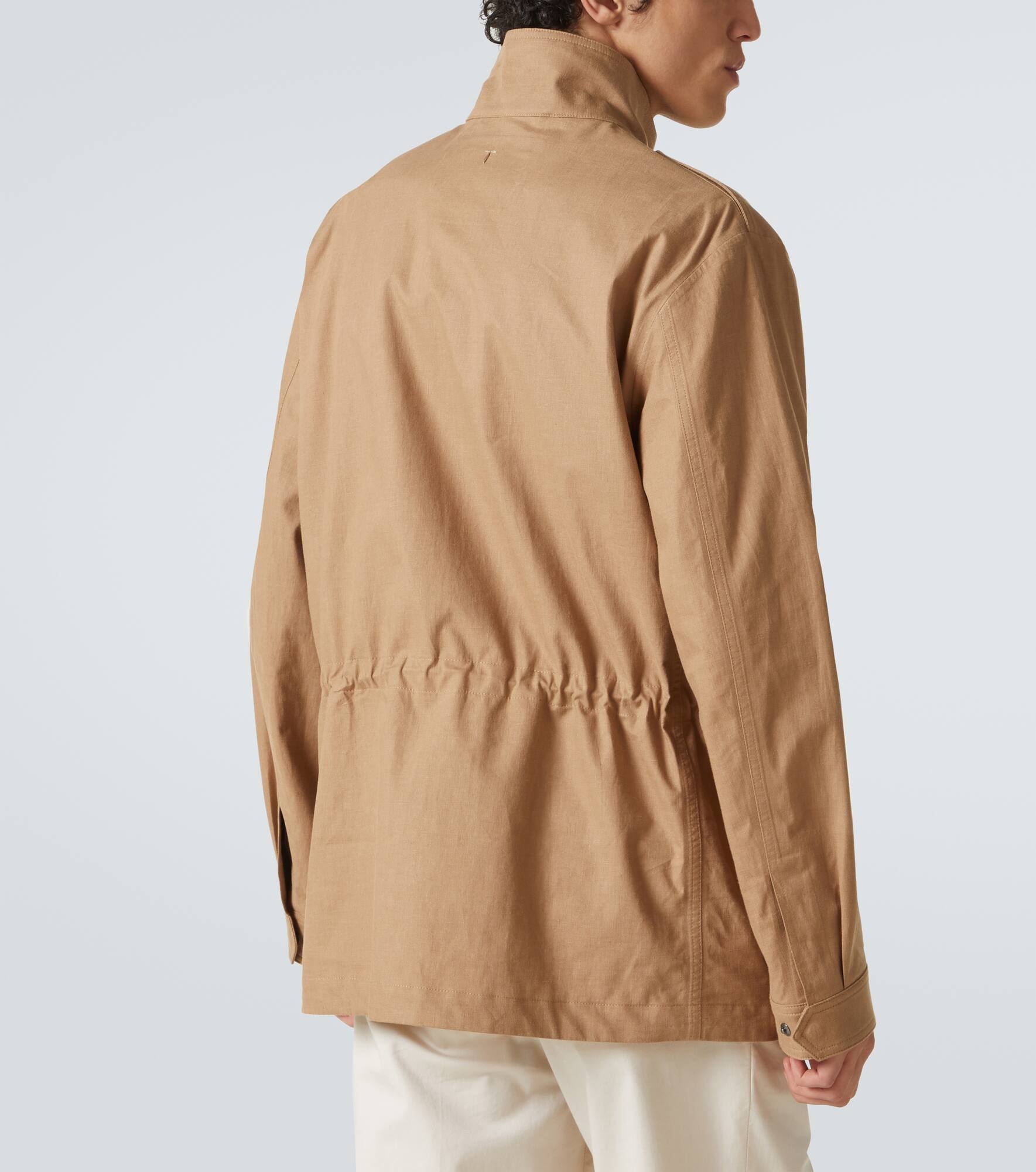 Linen field jacket - 4