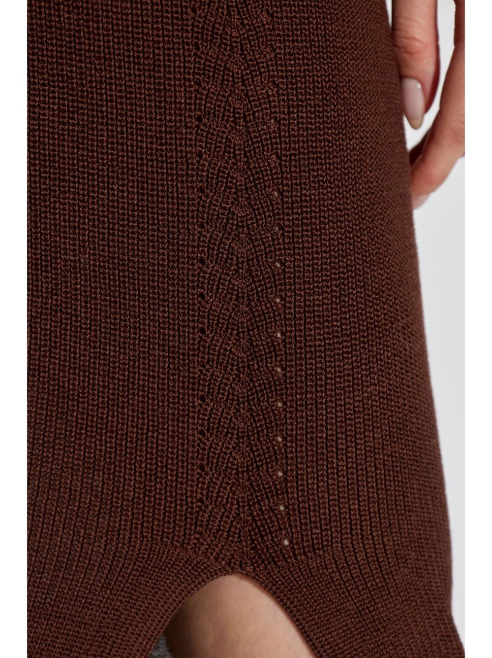 Delos knitted maxi skirt - 5