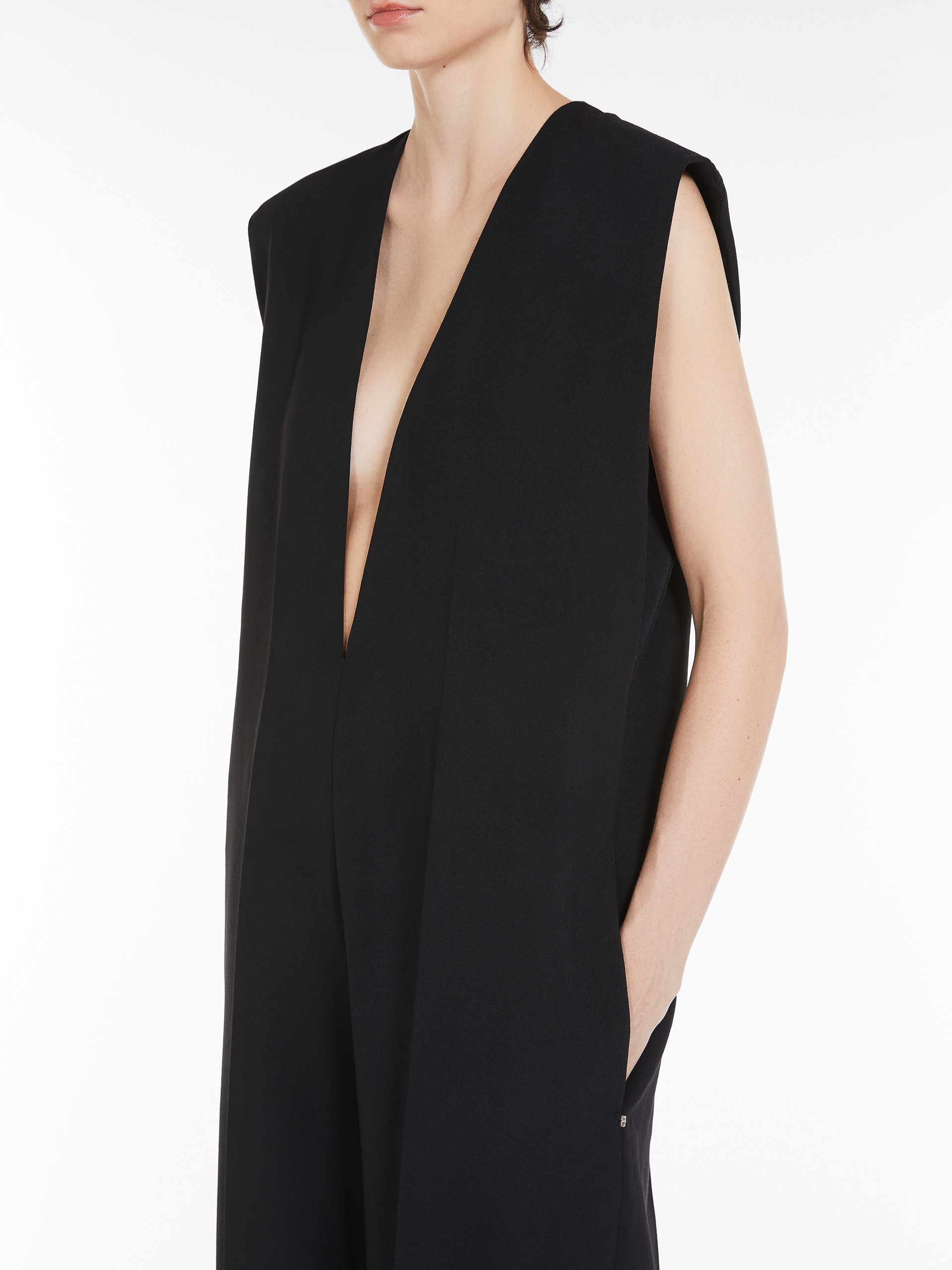 COLIBRI Sleeveless stretch wool jumpsuit - 5
