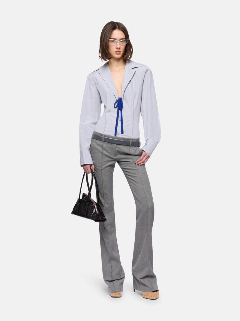THE ATTICO GREY LONG PANT outlook