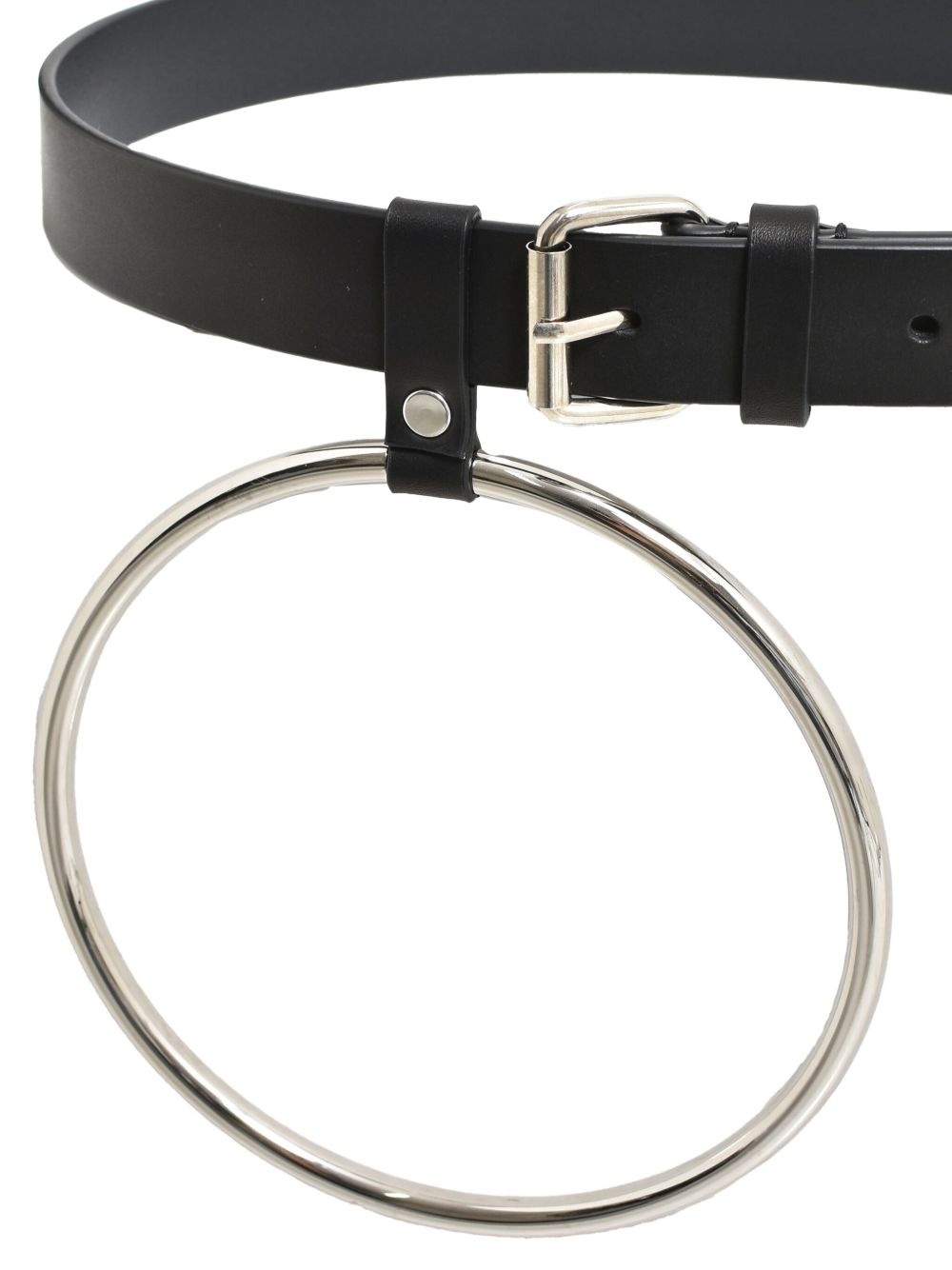 ring leather belt - 4