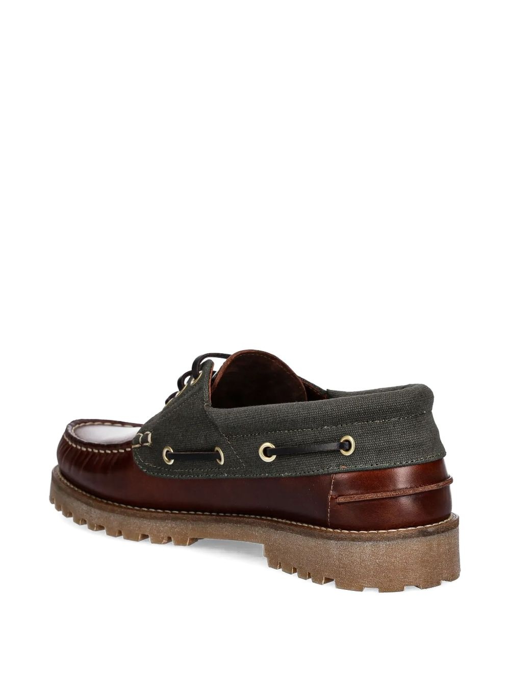 Deck leather boat shoes - 3