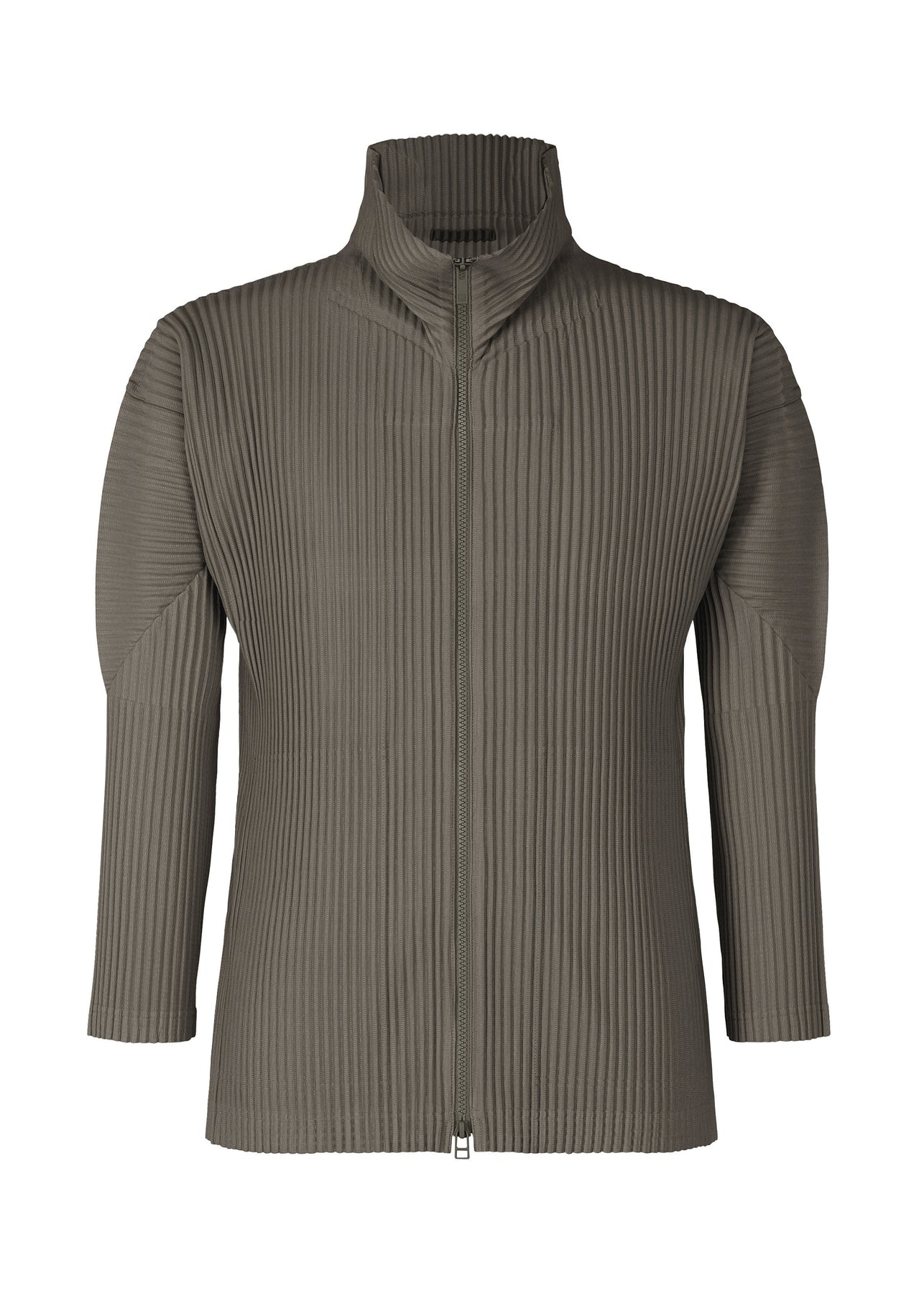 COLOR PLEATS ZIPUP JACKET - 1