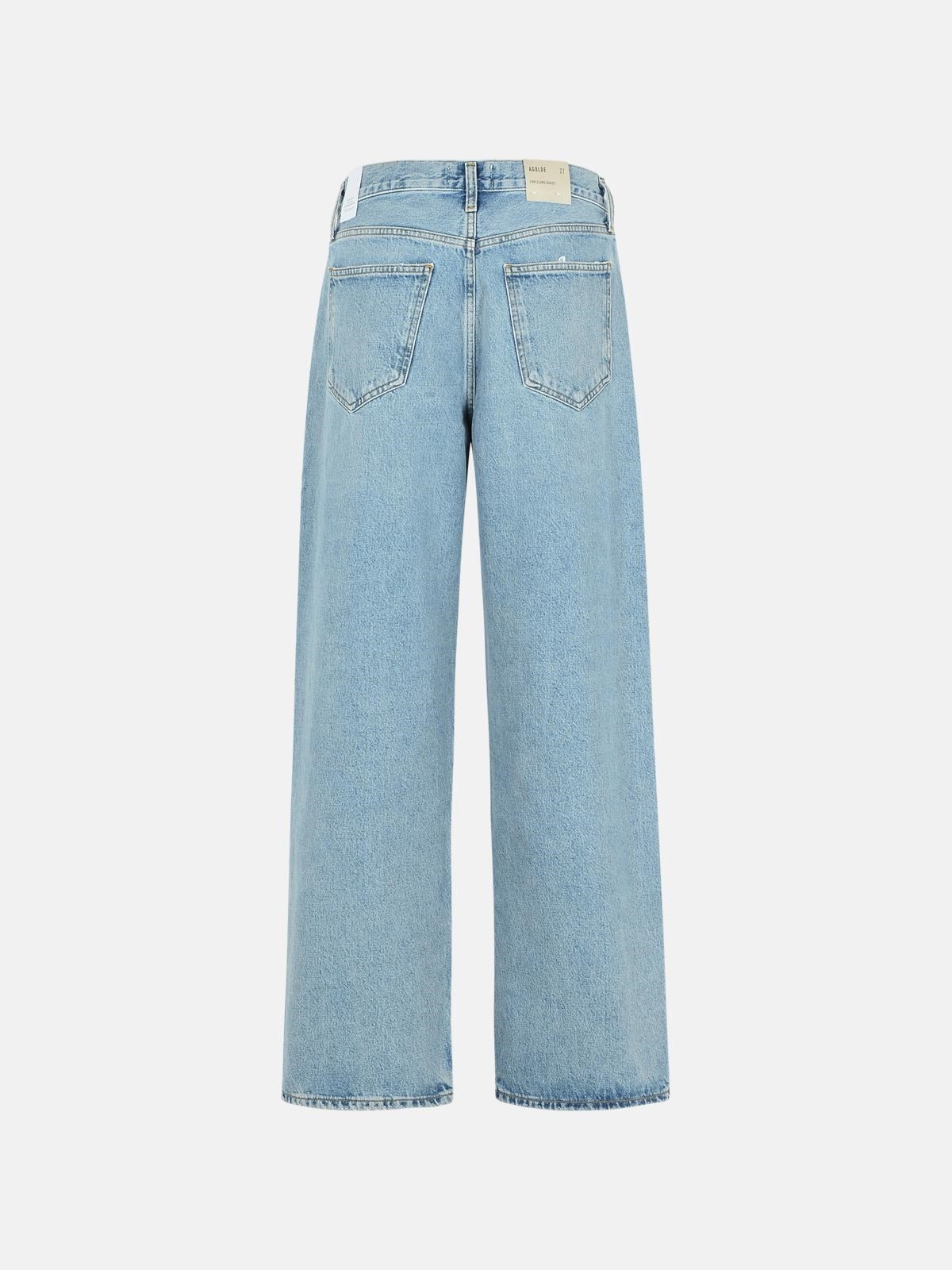 'SLUGGY BAGGY' LIGHT BLUE DENIM JEANS - 3
