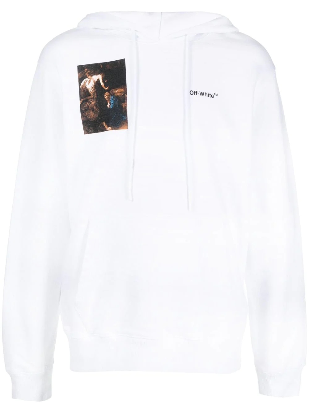 Caravaggio printed hoodie - 1