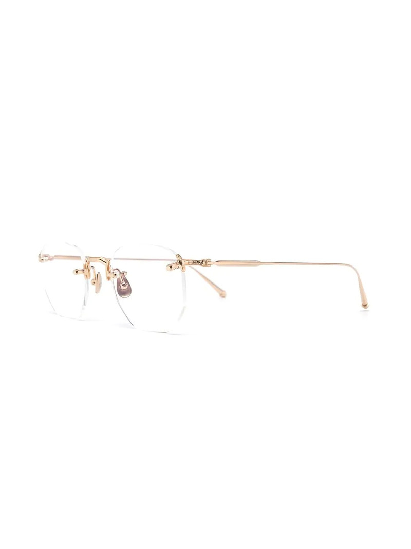 MATSUDA M3104 hexagonal-frame glasses outlook