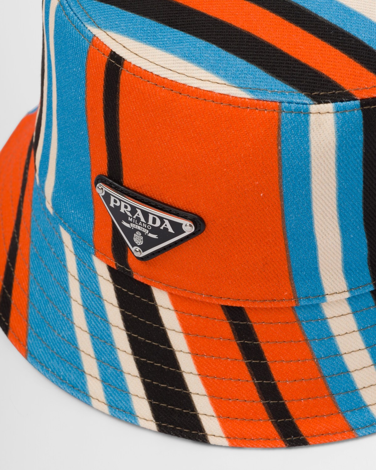 Printed drill hat - 4
