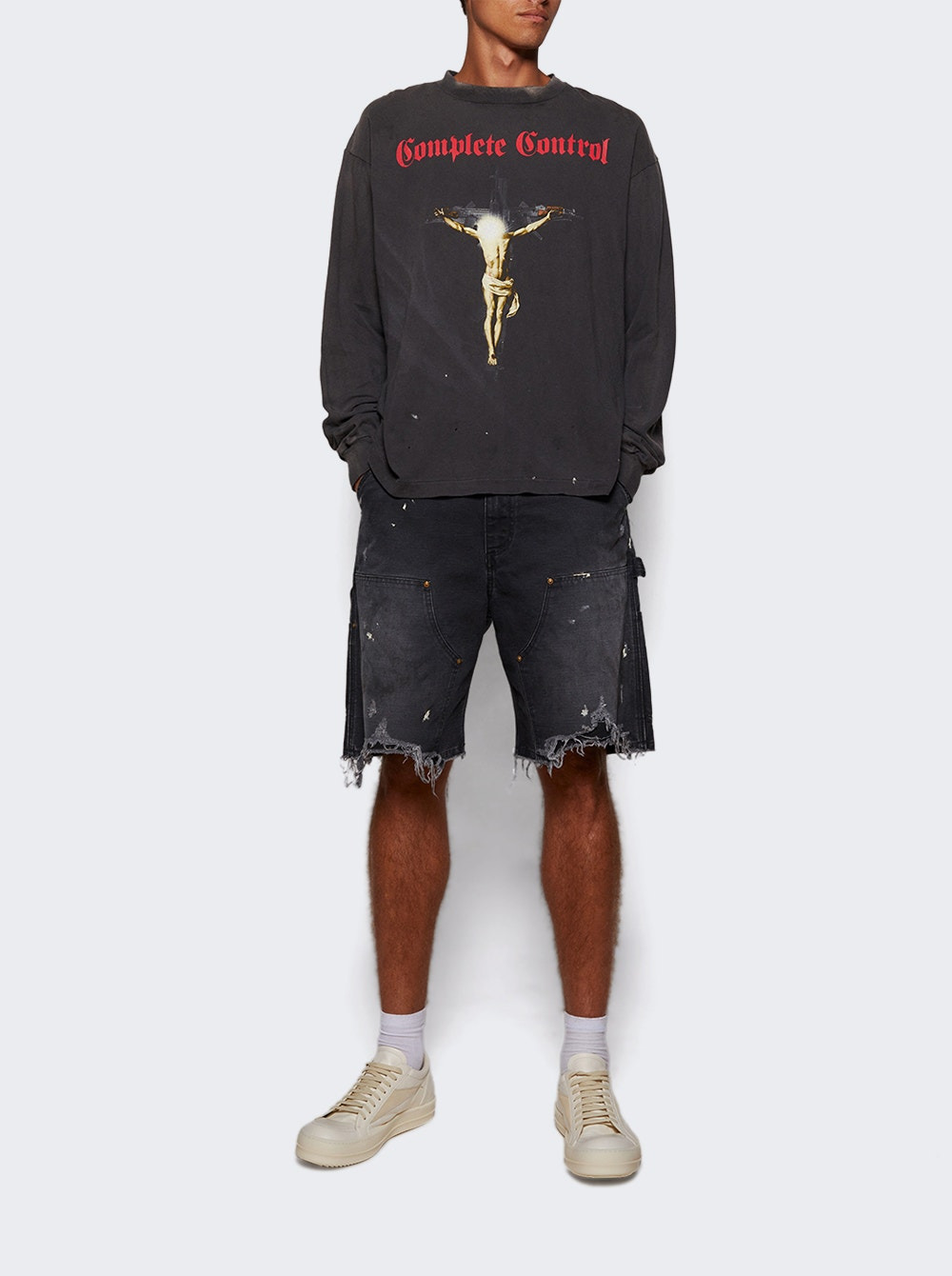 X Kosuke Kawamura Complete Control Long Sleeve Tee Black - 6