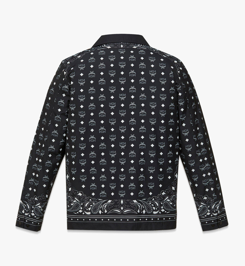 MCM Bandana Monogram Print Jacket in Recycled Polyester outlook