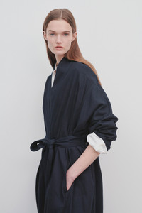 The Row Rimbaud Coat in Cotton | REVERSIBLE