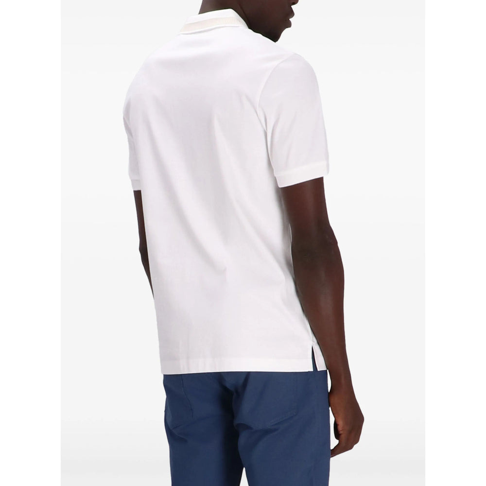Boss White Polo Shirts Men - 4
