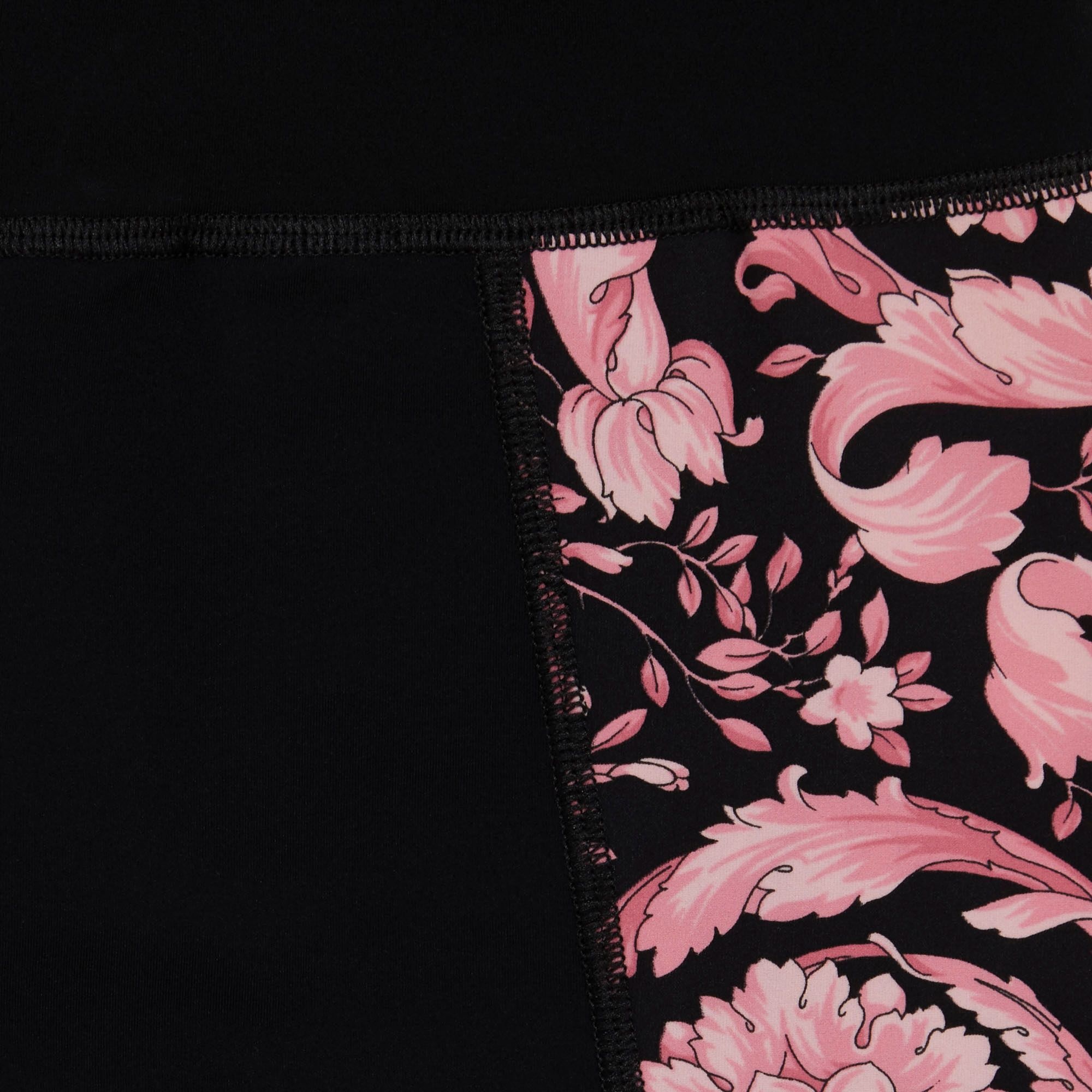 Versace Leggings 'Pink/Black' - 3