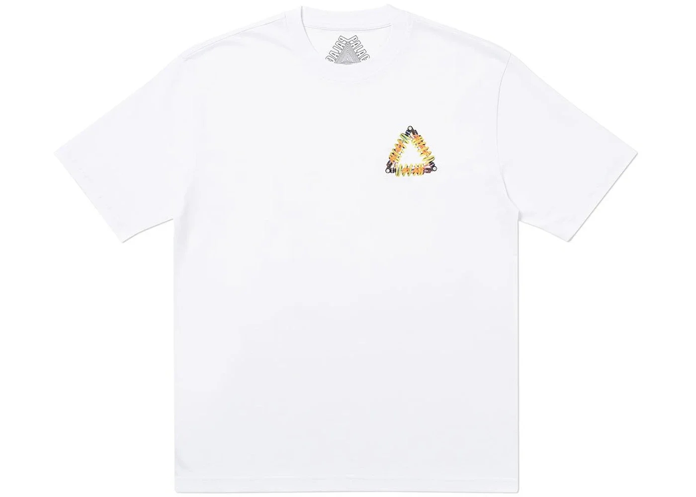 Palace Tri-Pumping T-Shirt White - 1