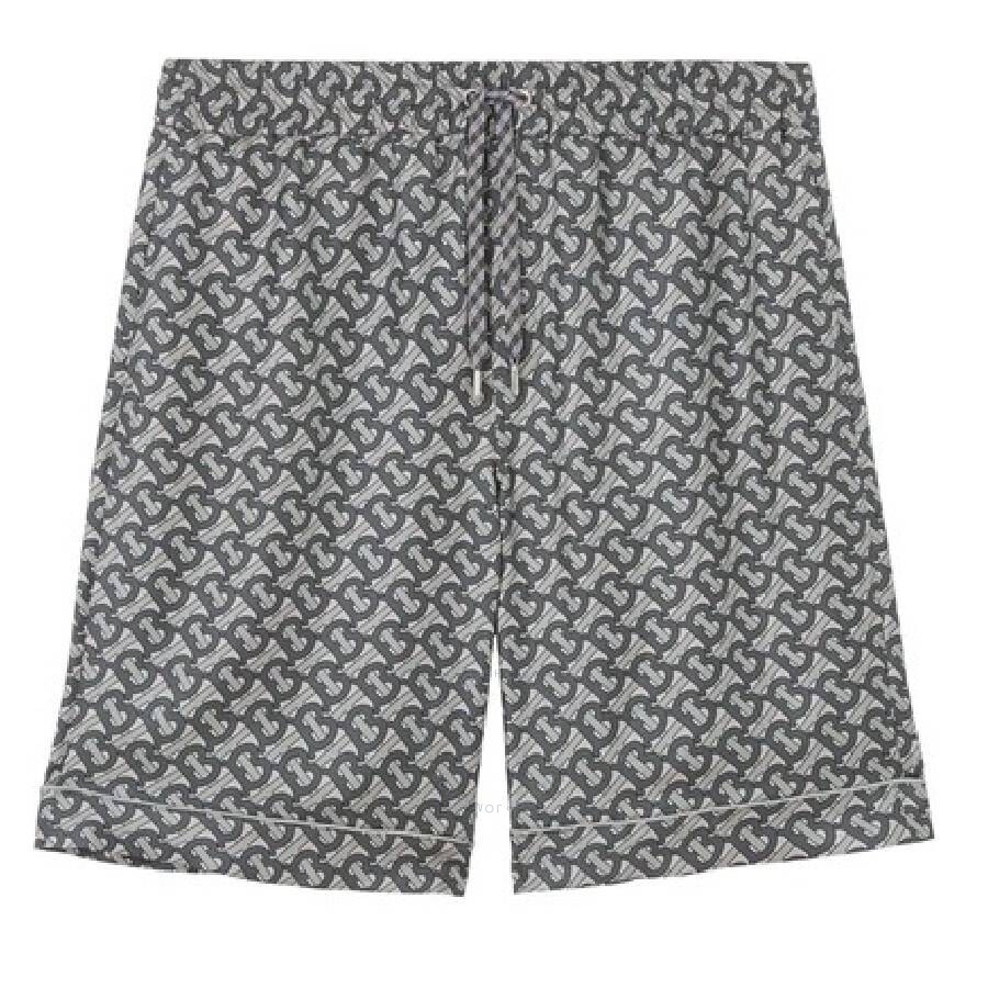 Burberry Merrick Tb Monogram Print Shorts - 1