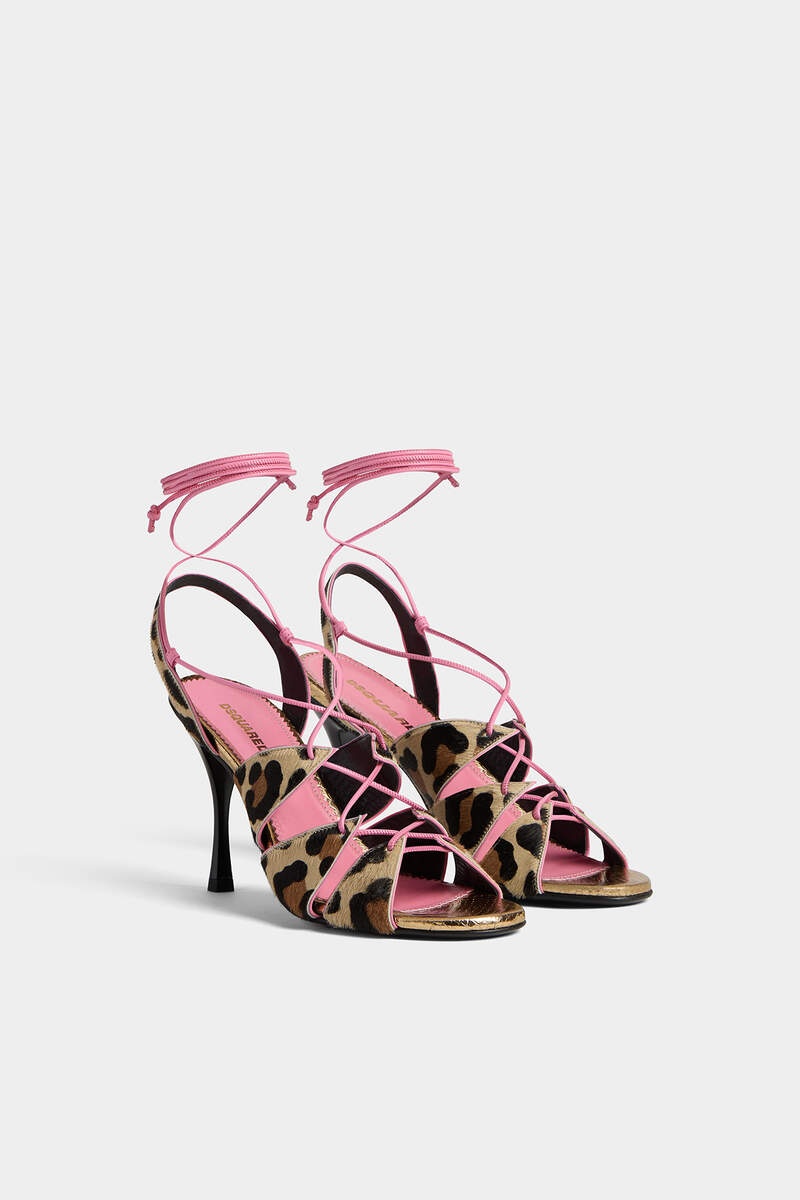 LEOPARD PRINT SANDALS - 2