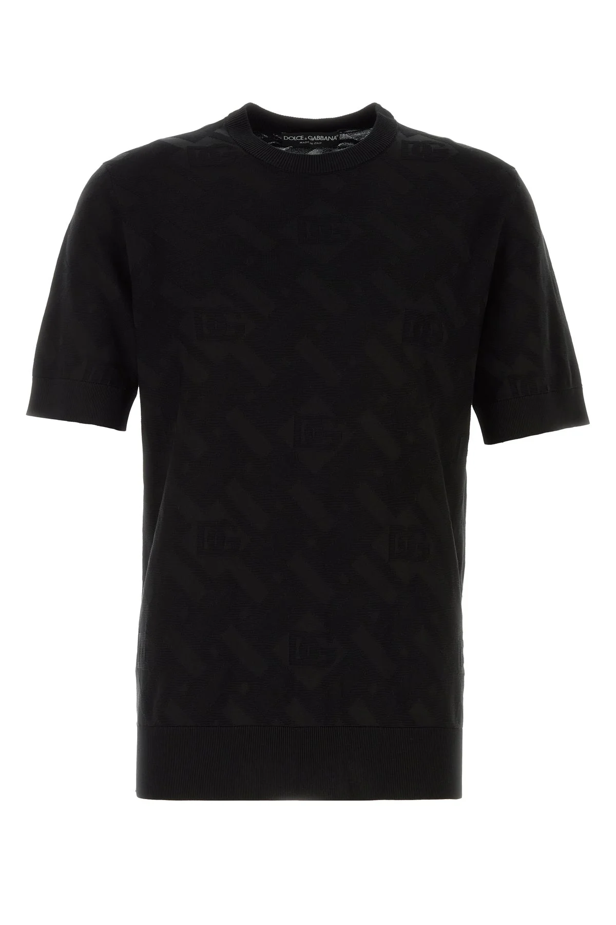 Black silk sweater - 1