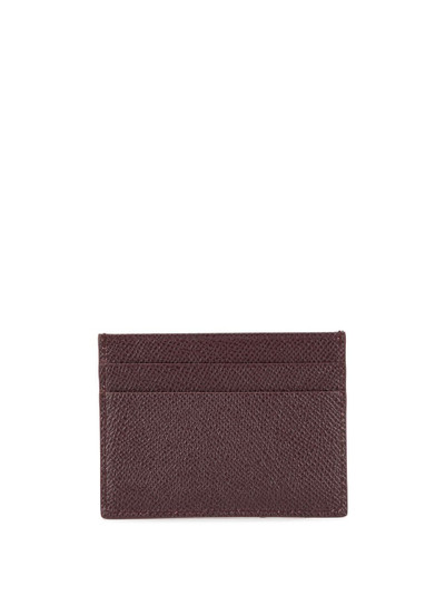 Dolce & Gabbana logo plaque cardholder outlook