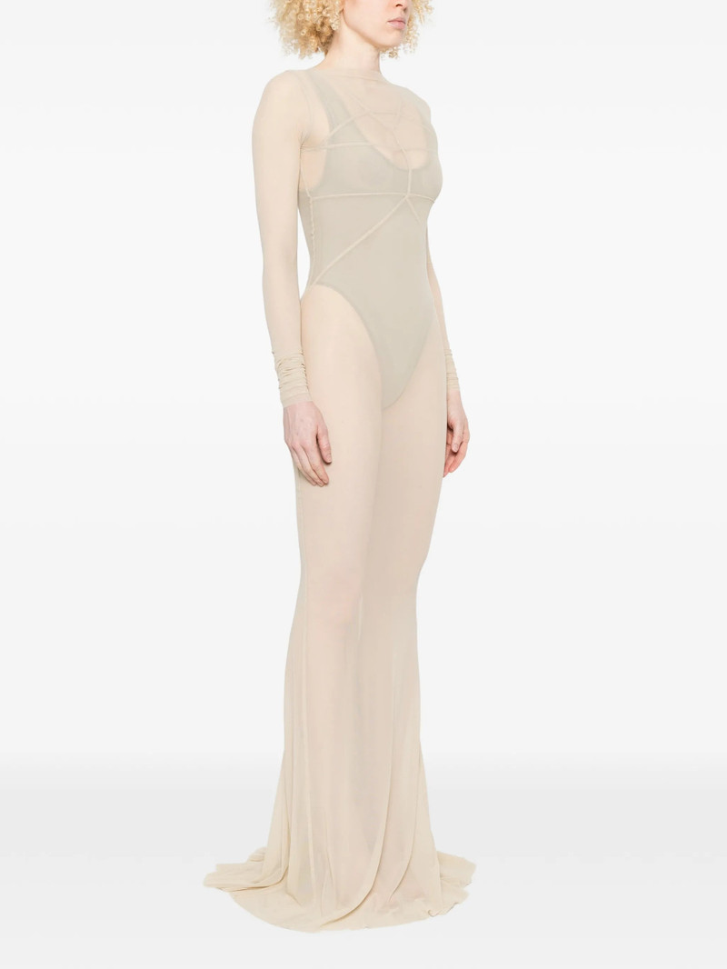 Rick Owens Long-sleeve Maxi Dress 4
