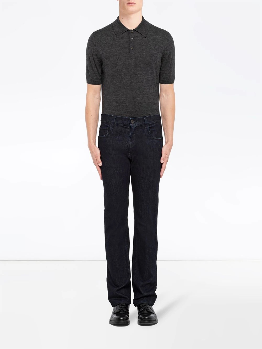 straight-leg trousers - 2