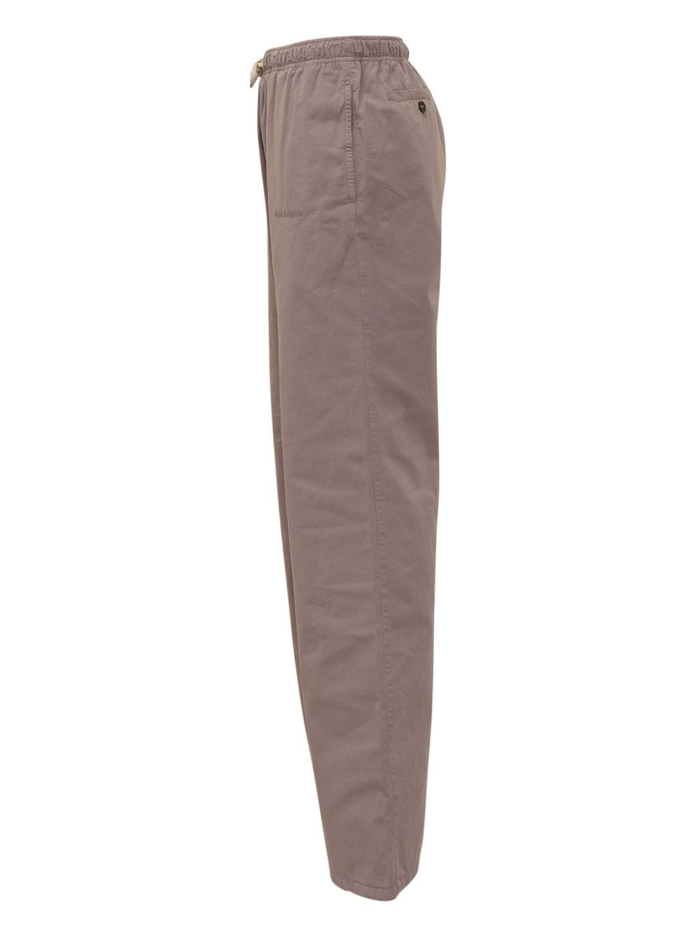 logo-embroidered trousers - 3