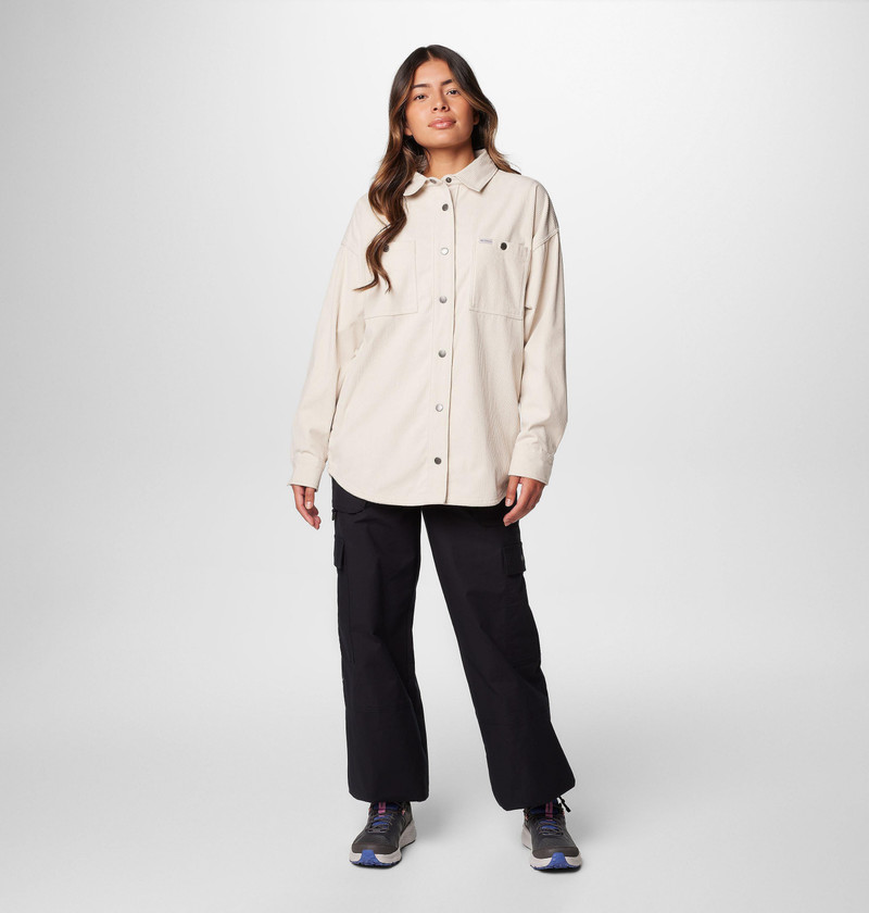 Women's Blue Point Creek Corduroy Shirt Jacket 3