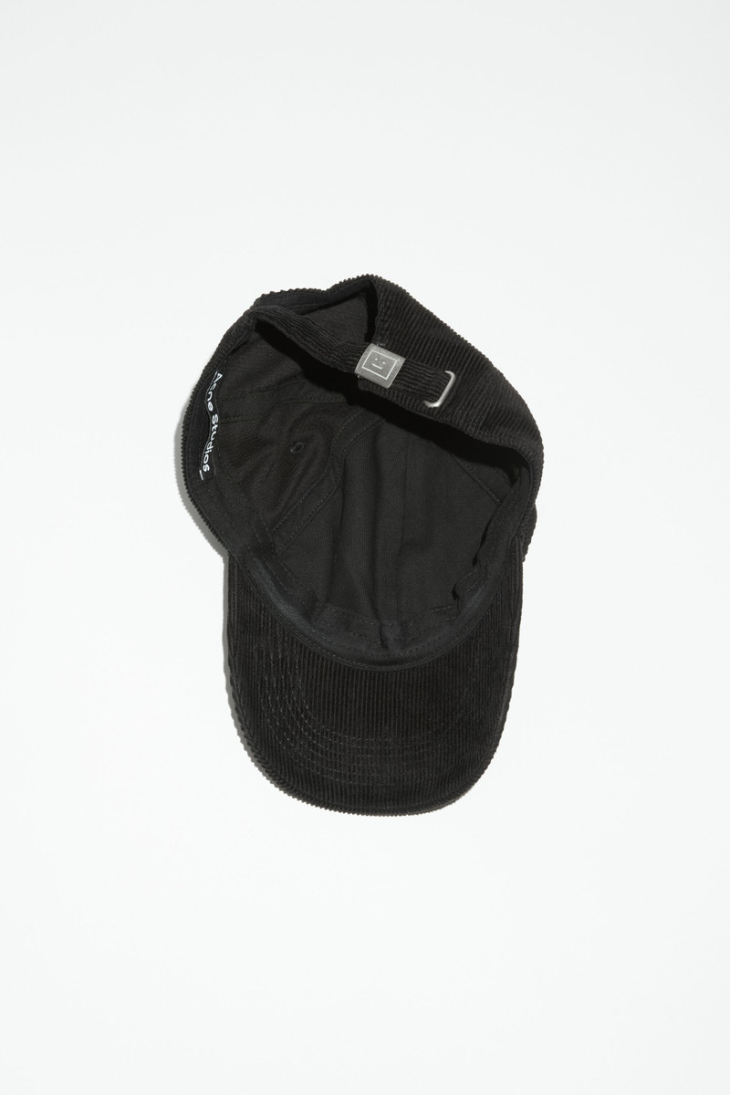 Micro Face patch cap - Black 4