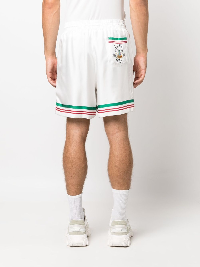 Casa Way drawstring shorts 4