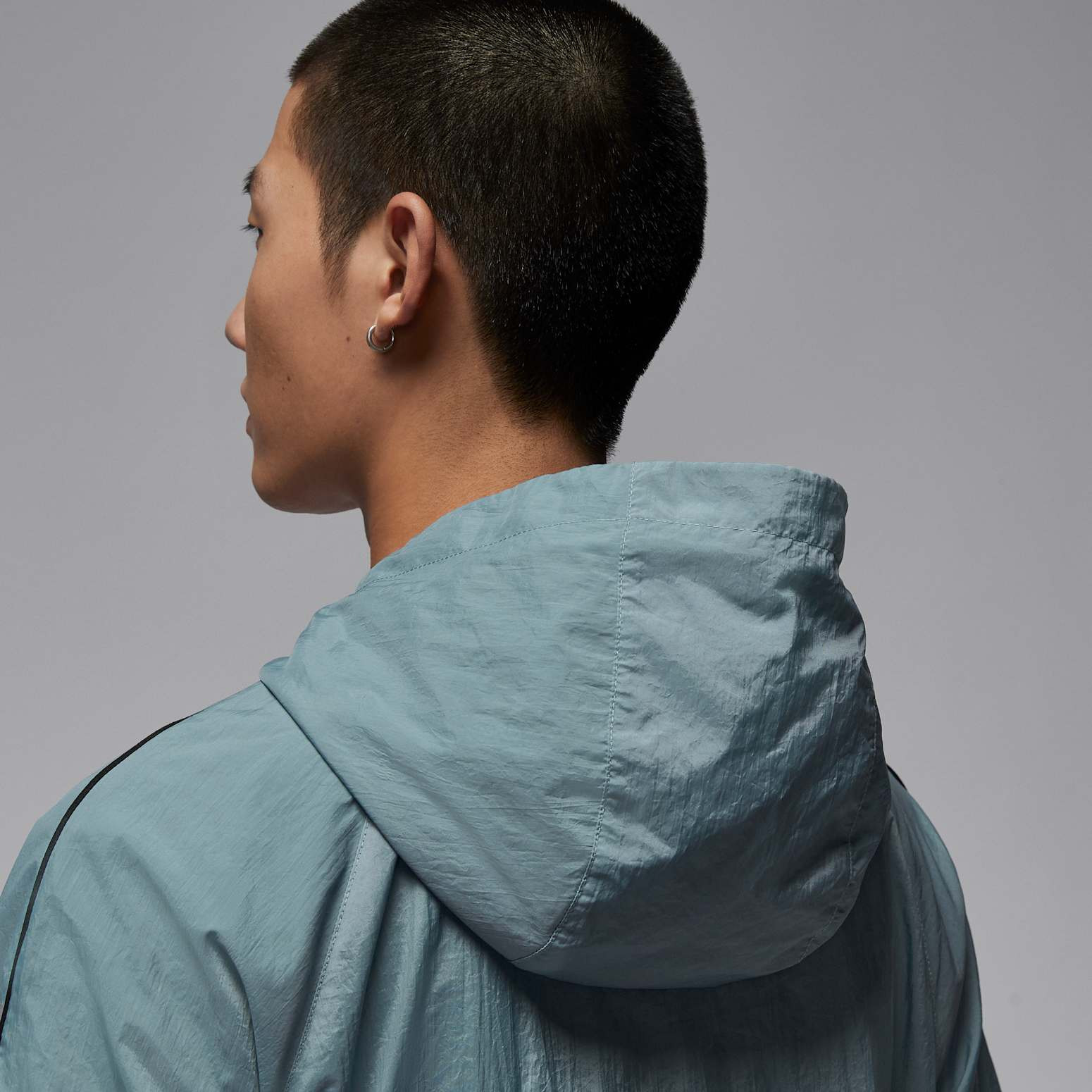 Air Jordan Sport Classic Hooded Jacket 'Aviator Grey'  IB2242-041 - 3