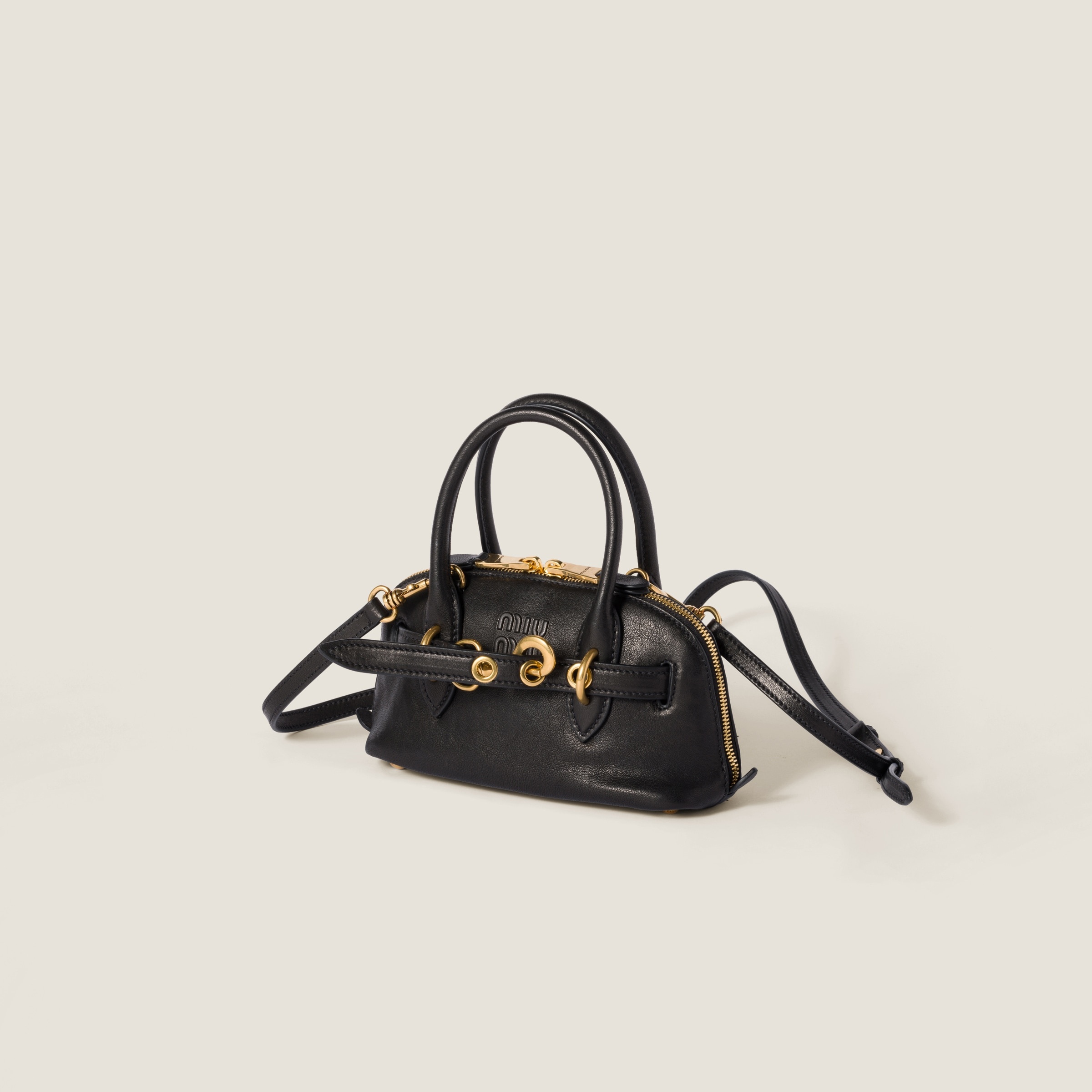Aventure mini nappa leather bag - 3