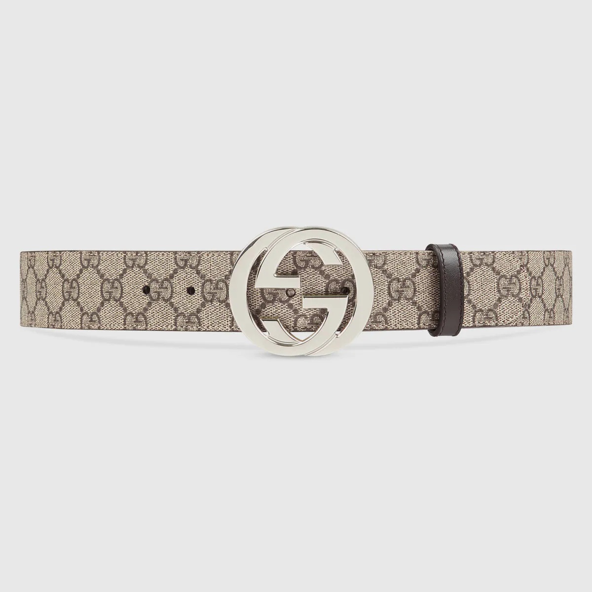 GG Supreme belt with G buckle - 1