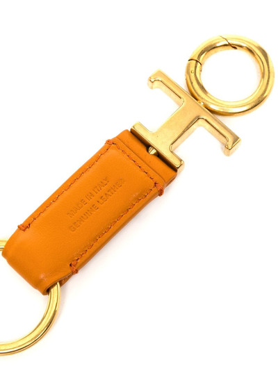 Tod's T-logo charm keychain outlook