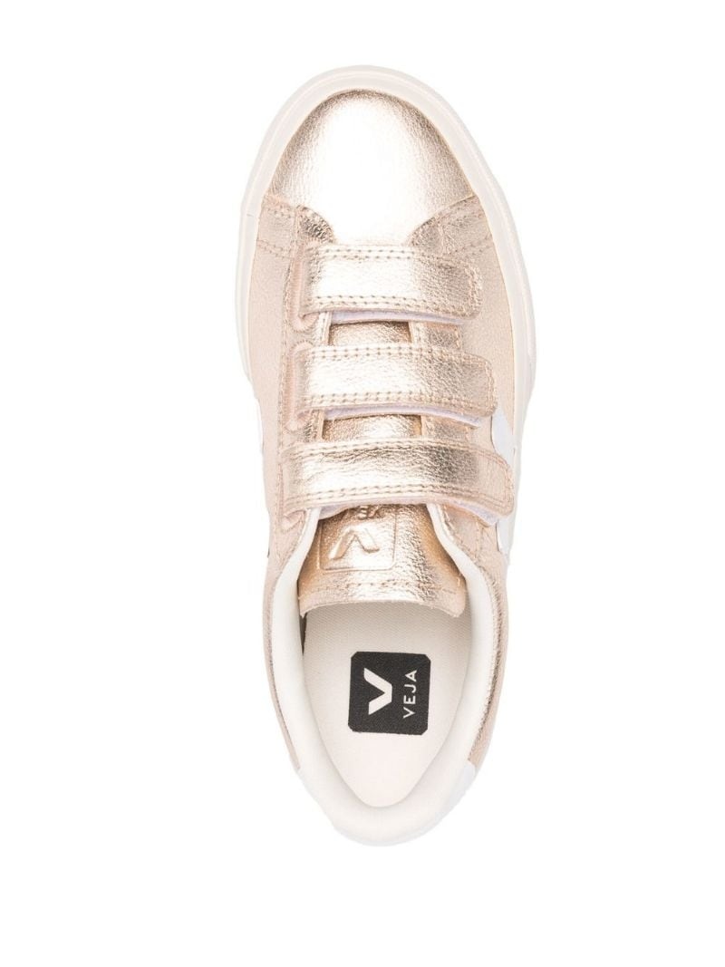 Recife metallic touch-strap sneakers - 4