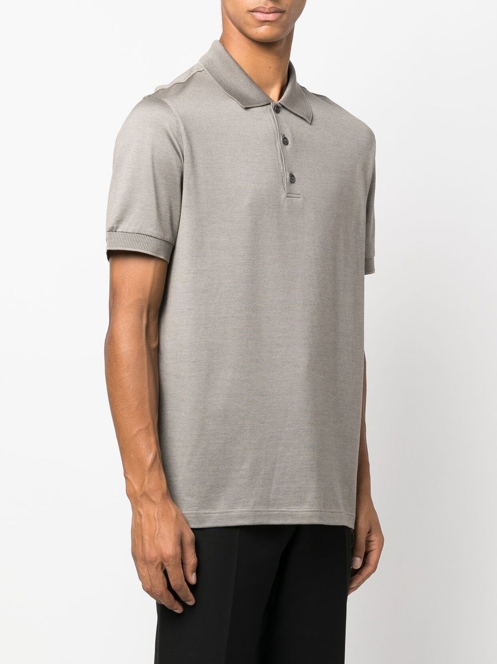 short-sleeved polo shirt - 3