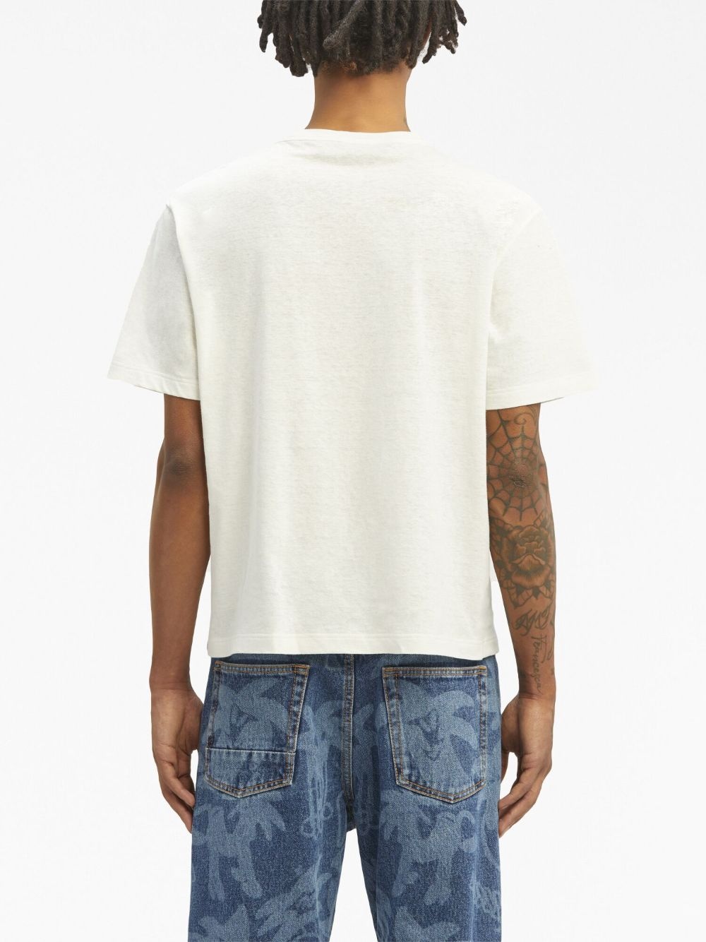 logo-print round-neck T-shirt - 5