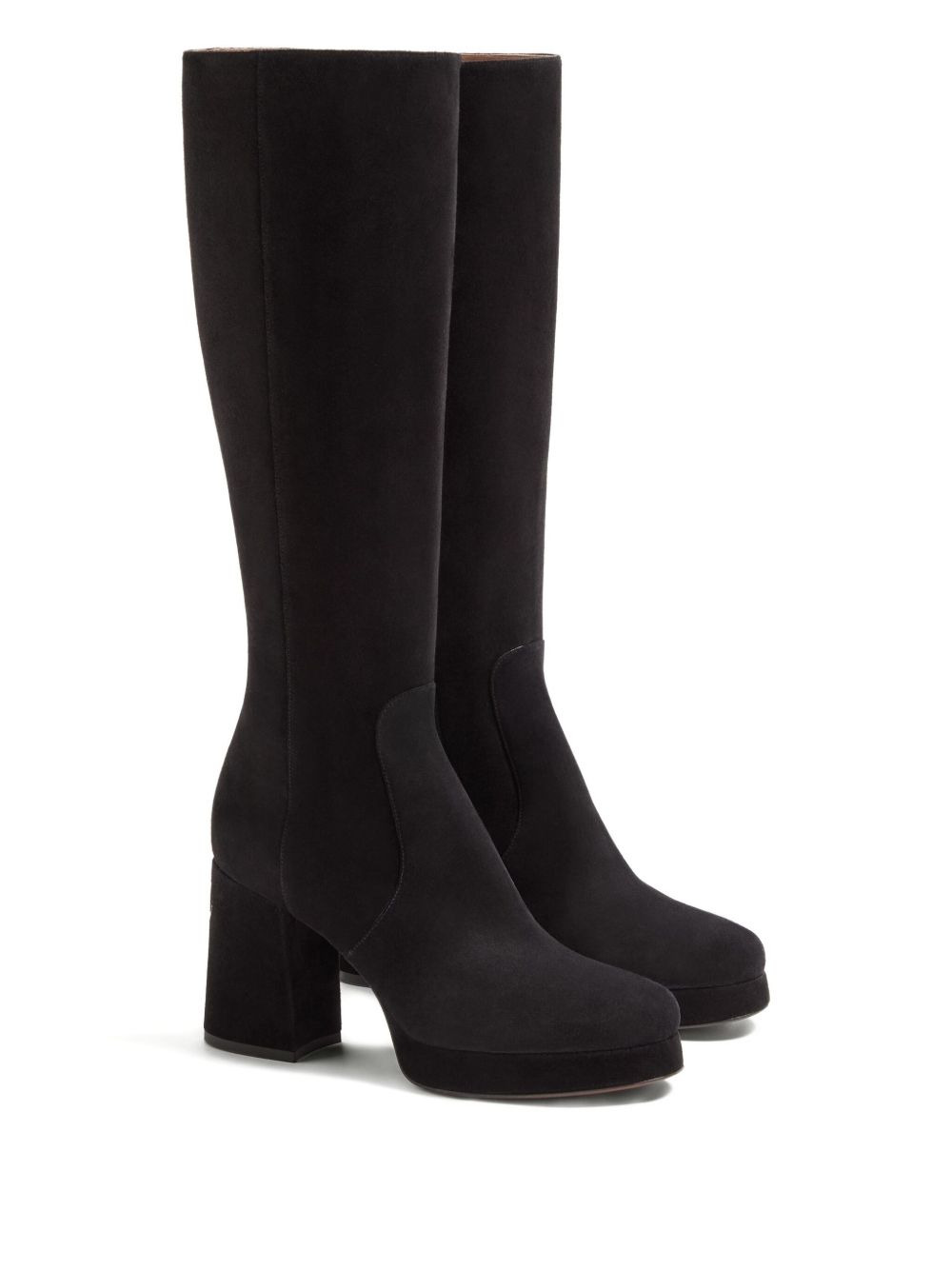 90mm Fawcette platform V-logo boots - 2