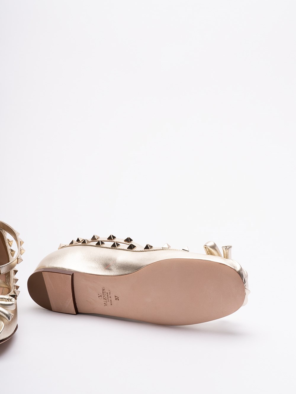 `Rockstud` Ballerinas - 4